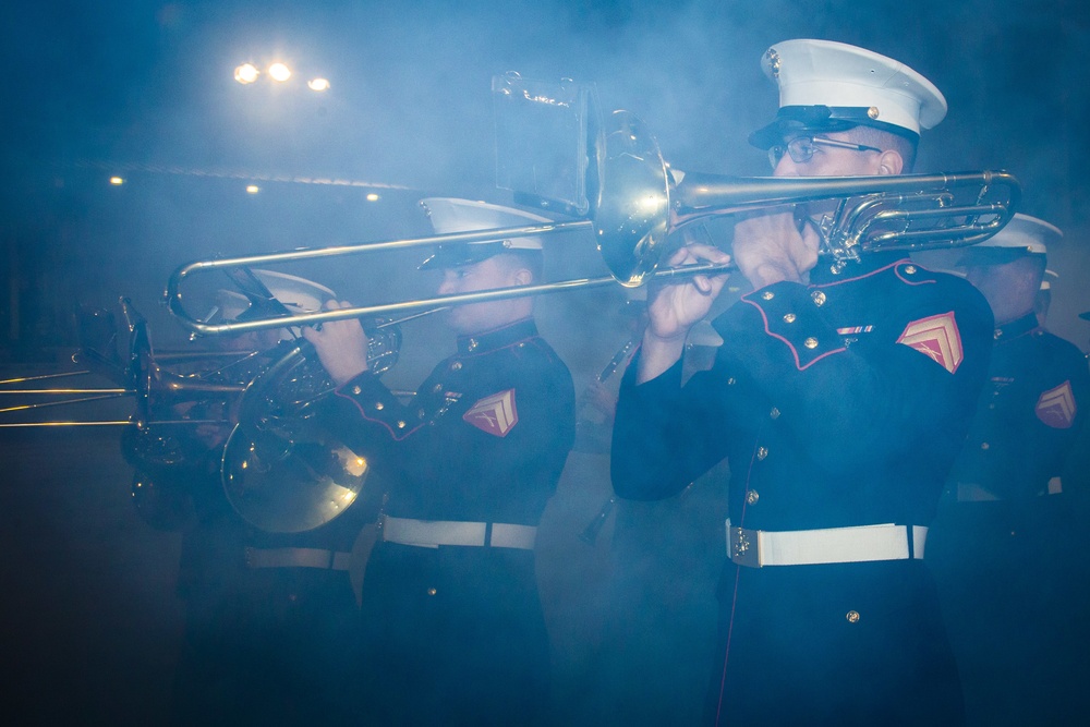 1st Marine Division Band live performance at Estes Park 2018