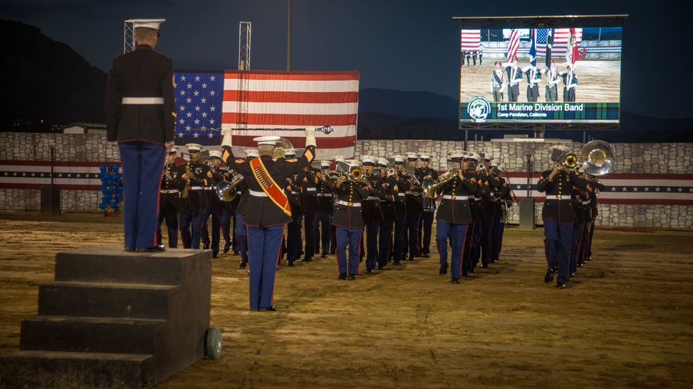 1st Marine Division Band live performance at Estes Park 2018