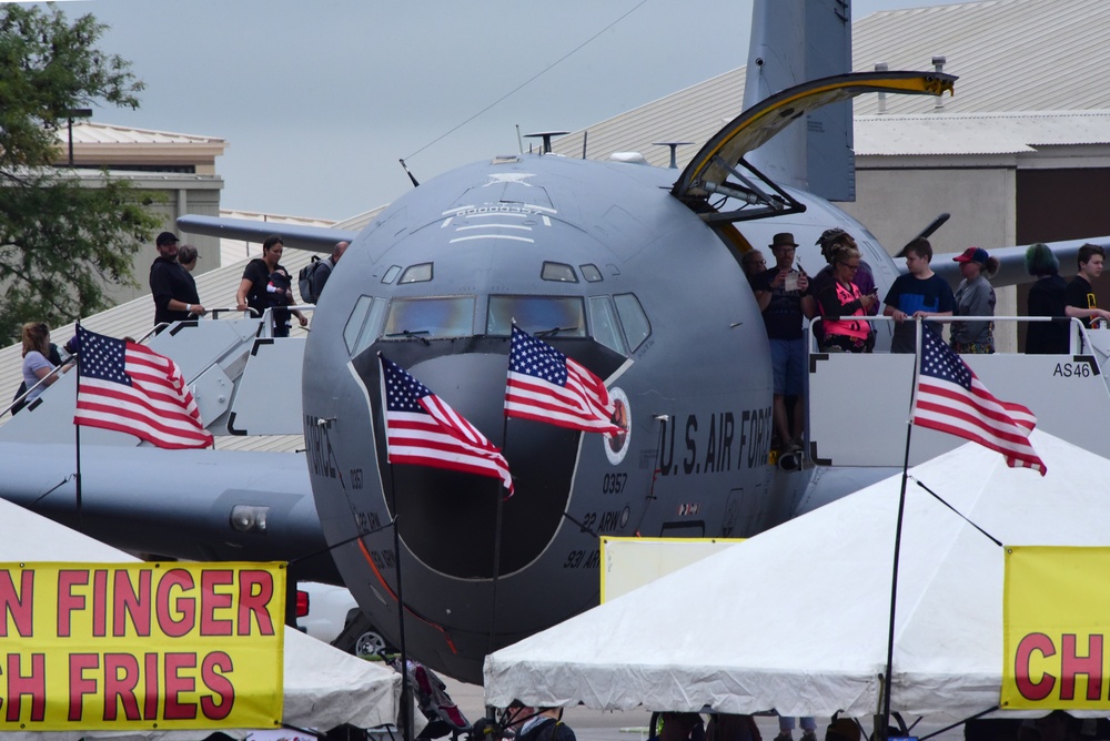 First day of the Frontiers in Flight Airshow