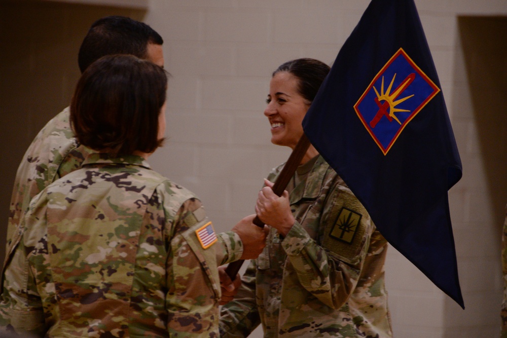Maj. Amy Crounse Receives Command of JFHQ-N.Y. HHD