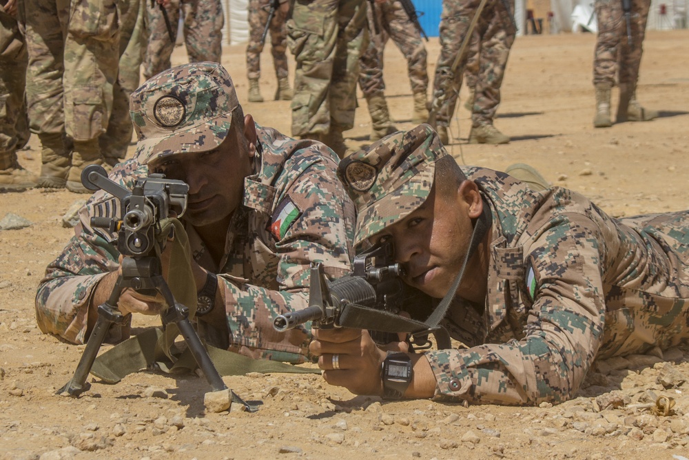 Bright Star 2018 – U.S., Jordanian Soldiers Train Together
