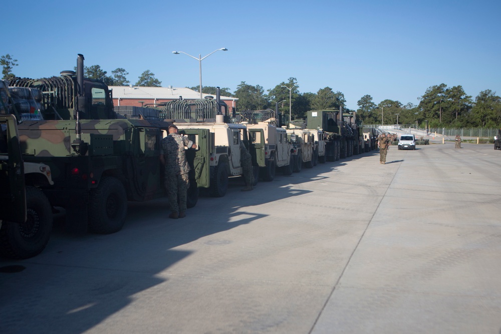 II MIG Convoy Cargo Transport for Trident Juncture 2018