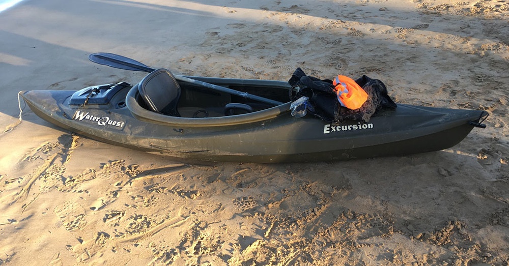 Imagery Available: Coast Guard seeks public's help identifying kayak owner near Kama'ole beach park, Maui