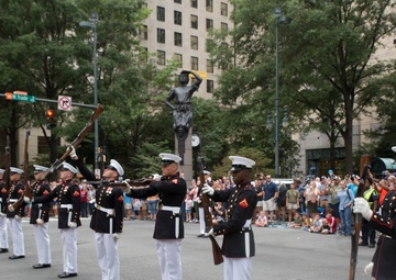 Marine Week Charlotte Closing Ceremony
