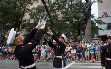 Marine Week Charlotte Closing Ceremony