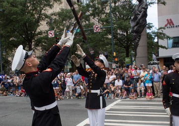 Marine Week Charlotte Closing Ceremony