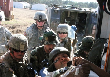 Medical professionals from U.S. and Croatia train together during Exercise Saber Strike 17