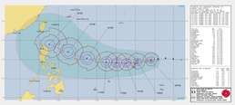 Joint Typhoon Warning Center TC Warning Graphic - Mangkhut #12