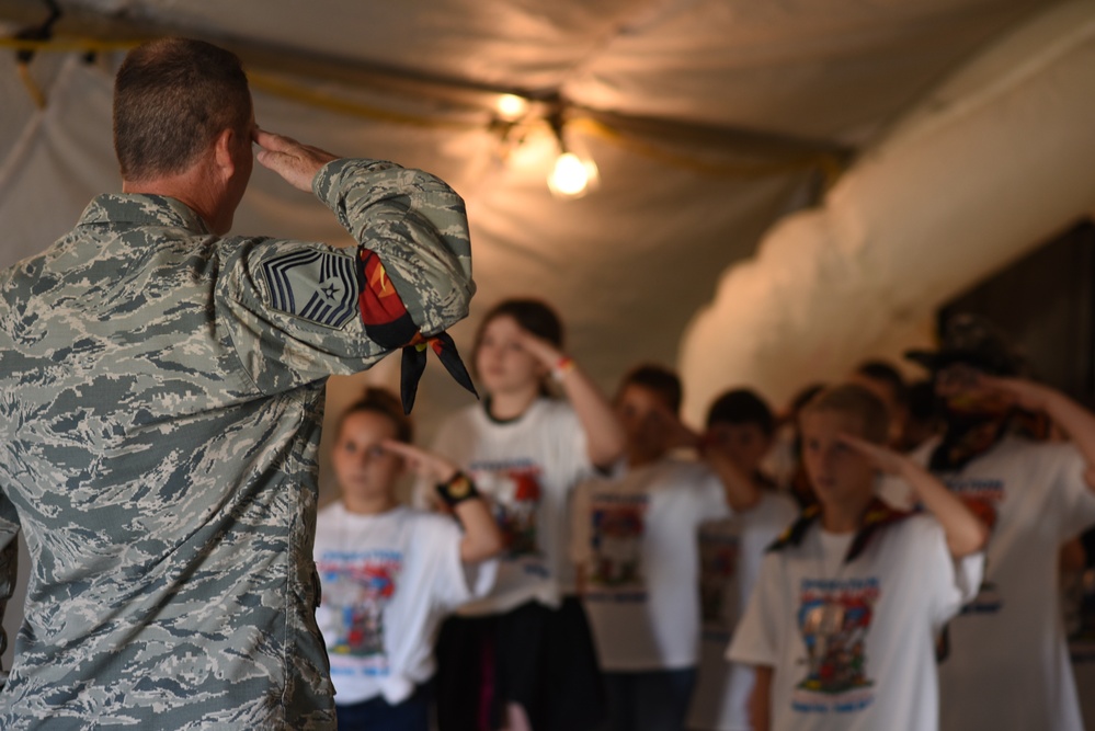 Annual North Carolina Kids on Guard held at Stanly County Regional Training Site