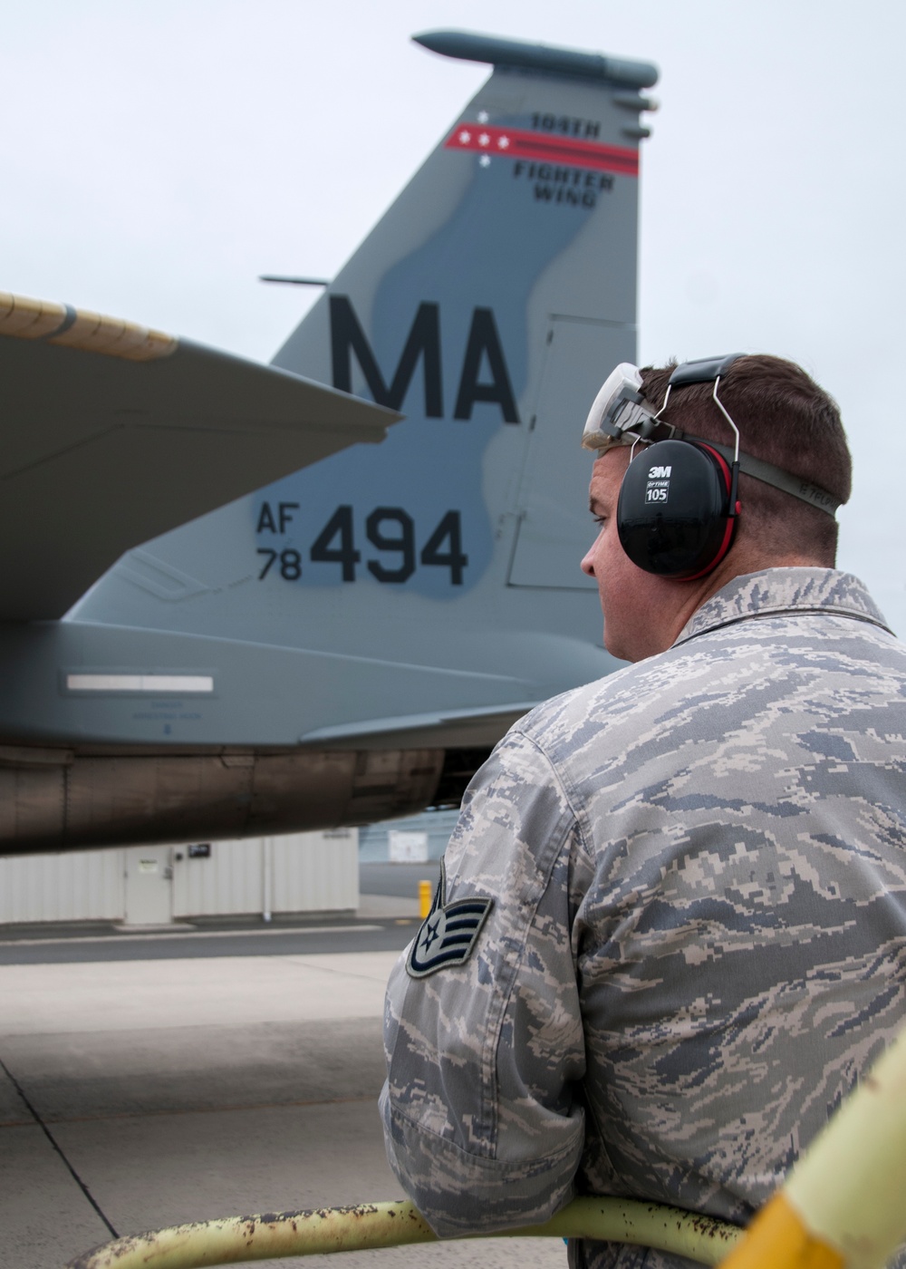 104th Fighter Wing Performs Flyover For New England Patriots Home Opener