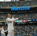 NFL opening day halftime show in New York with the Navy Band Sea Chanters chorus