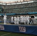 NFL opening day halftime show in New York with the Navy Band Sea Chanters chorus