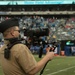 NFL opening day halftime show in New York with the Navy Band Sea Chanters chorus