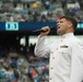 NFL opening day halftime show in New York with the Navy Band Sea Chanters chorus