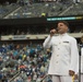 NFL opening day halftime show in New York with the Navy Band Sea Chanters chorus