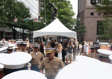 Marine Week Charlotte Closing Ceremony
