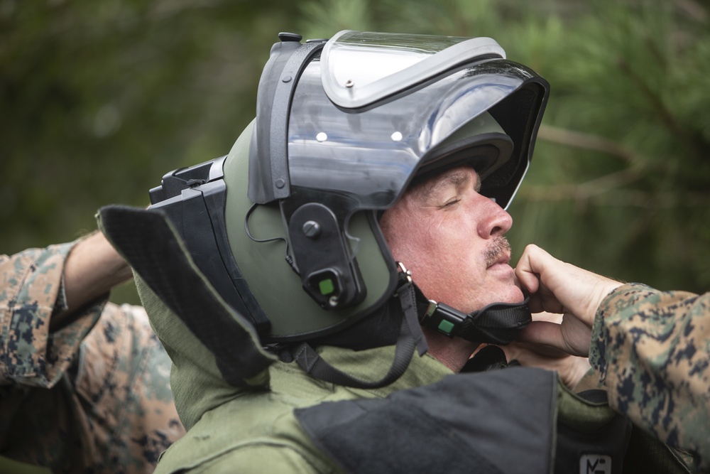 Range is hot | EOD Marines test their ability to disable and dispose of explosives