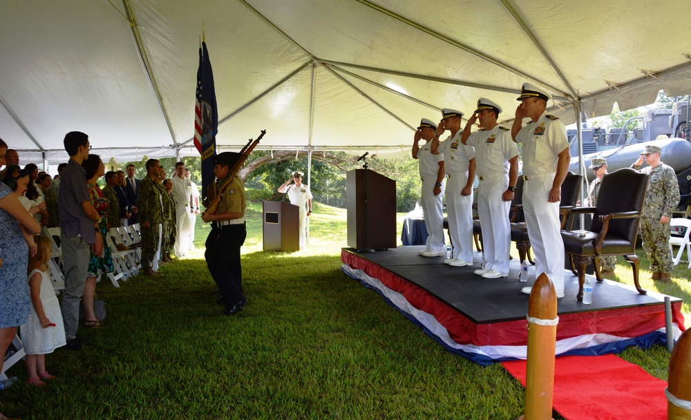 SBT 22 Holds Change of Command Ceremony