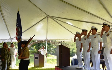 SBT 22 Holds Change of Command Ceremony