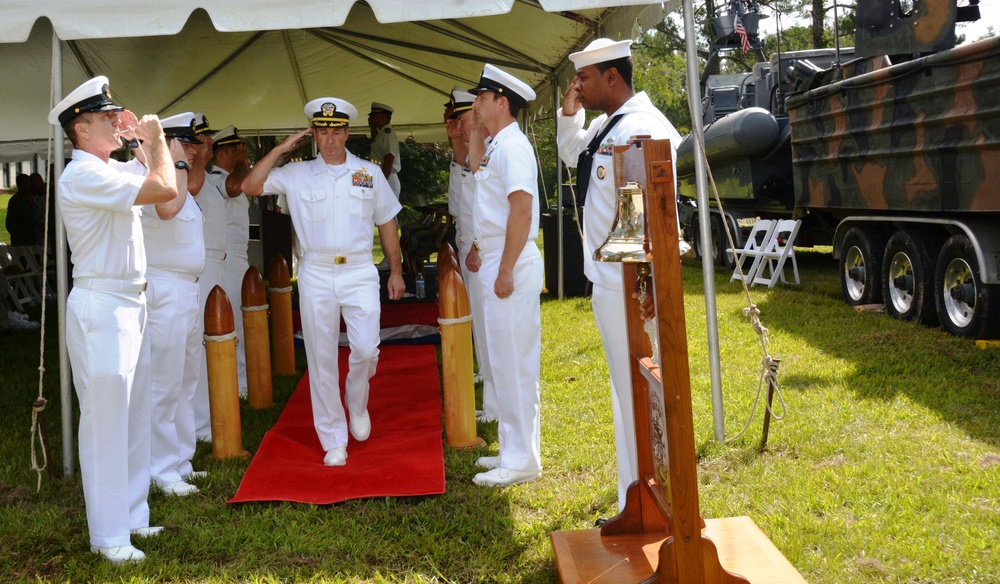 SBT 22 Holds Change of Command Ceremony