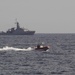 A Coast Guard Cutter Tahoma small boat conducts exercises during UNITAS 2018