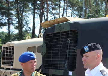 APS-2 Zutendaal talks support equipment with Belgium Land System Section