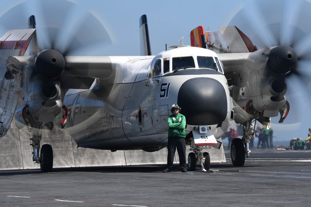 USS Harry S. Truman flight ops