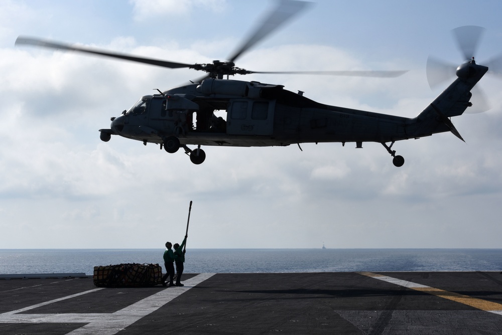 USS Harry S. Truman (CVN 75) sustainment operations.