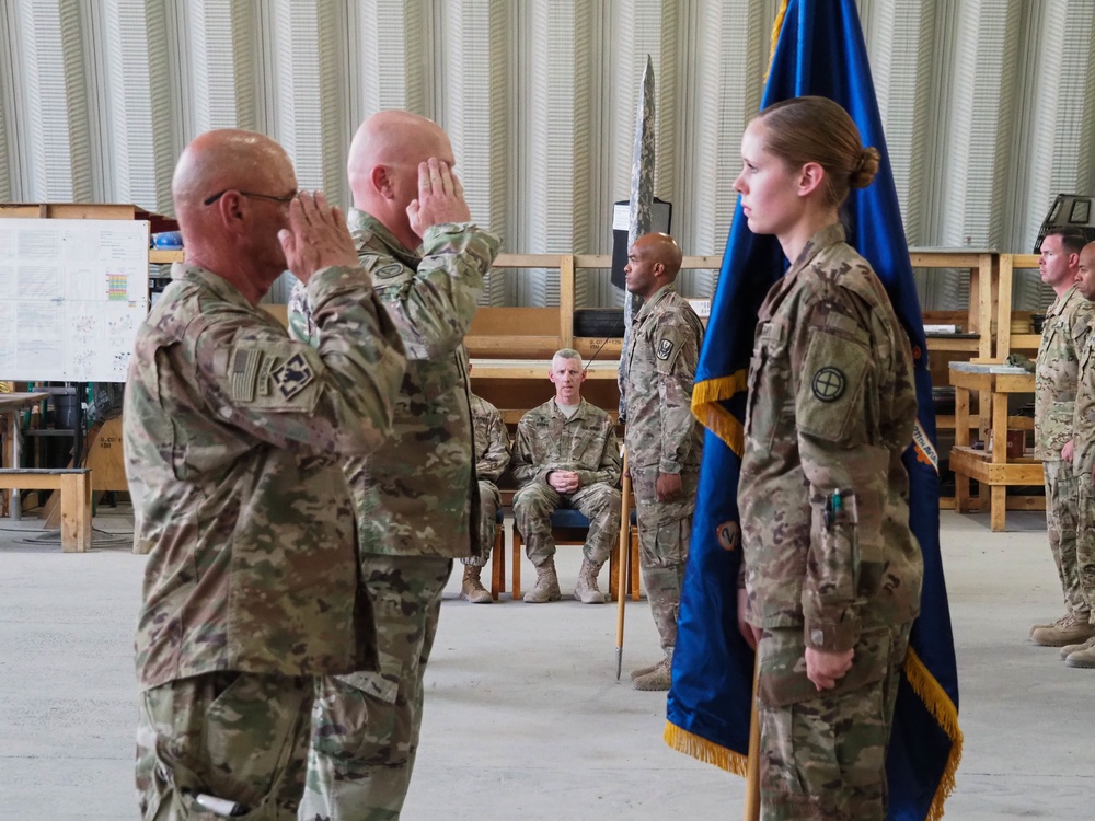 1-126th GSAB Transfers Authority To The 2-211th GSAB