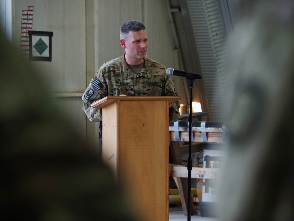 1-126th GSAB Transfers Authority To The 2-211th GSAB