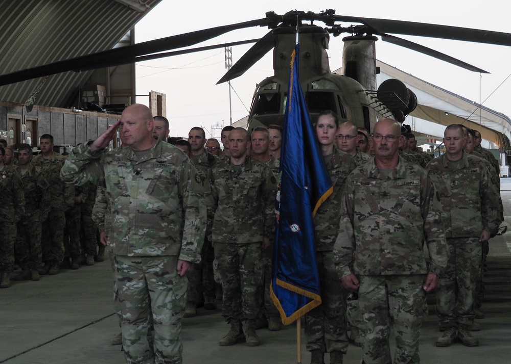 1-126th GSAB Transfers Authority To The 2-211th GSAB