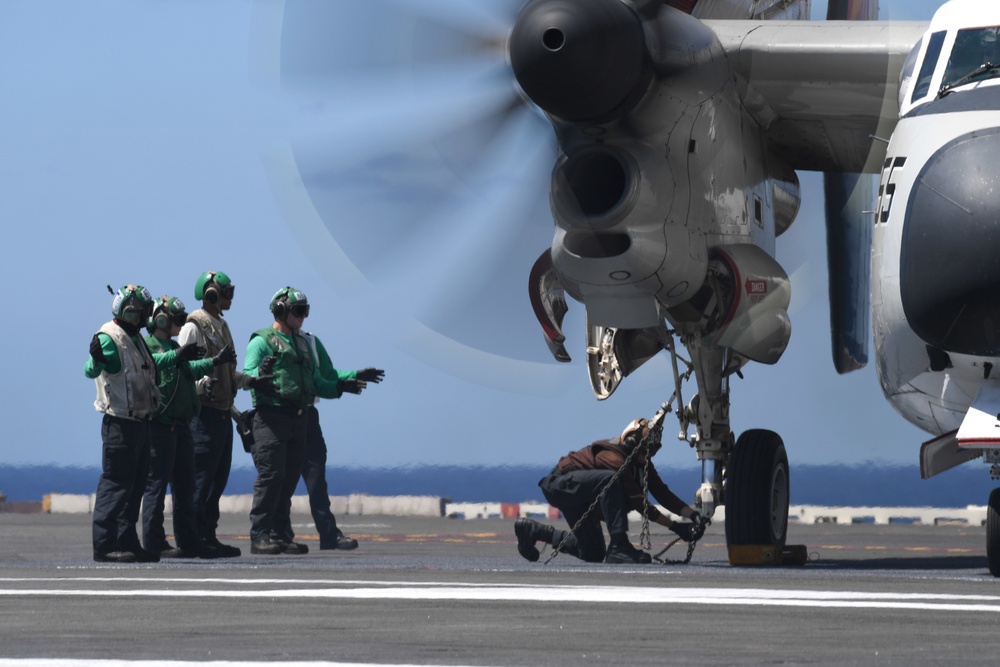 USS Harry S. Truman (CVN 75) sustainment operations.