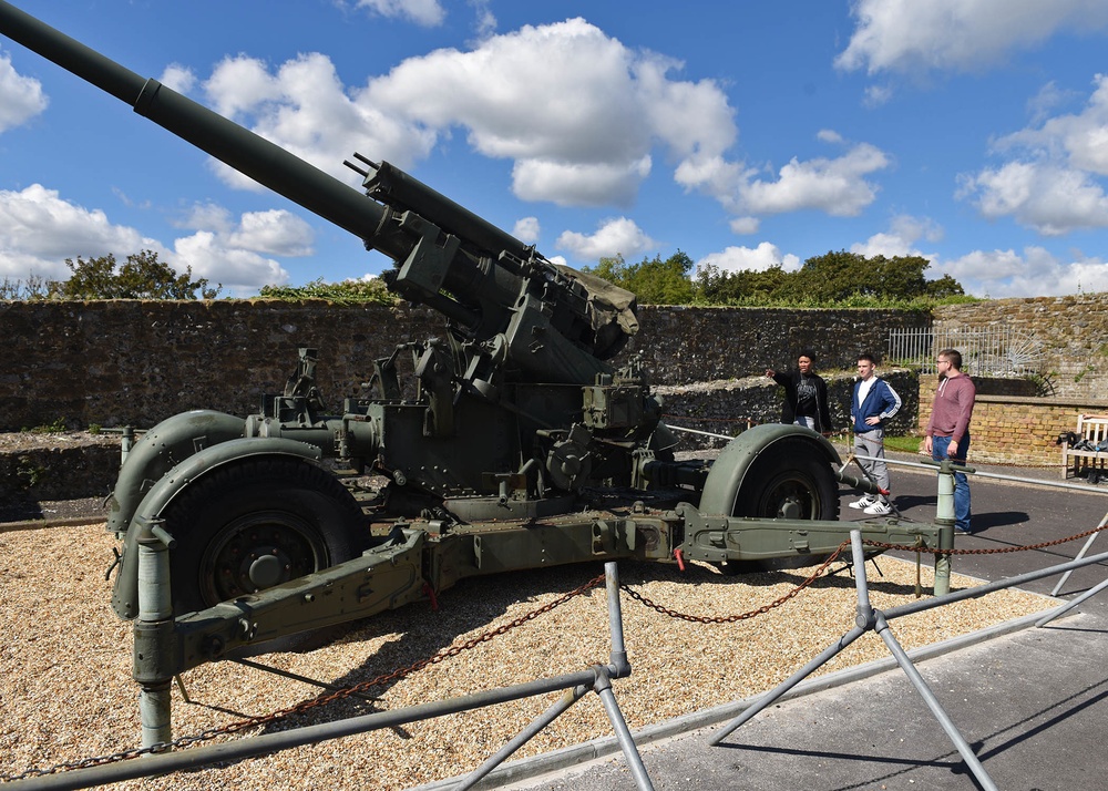 Team Mildenhall Airmen explore Dover Castle for resiliency trip