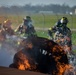 Barksdale Firefighters Conducts Burn Exercise