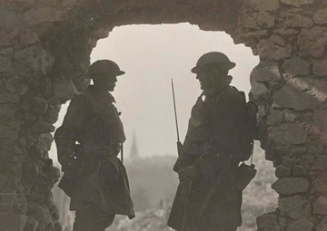 New York National Guardsmen on on the kill as World War I came to a close