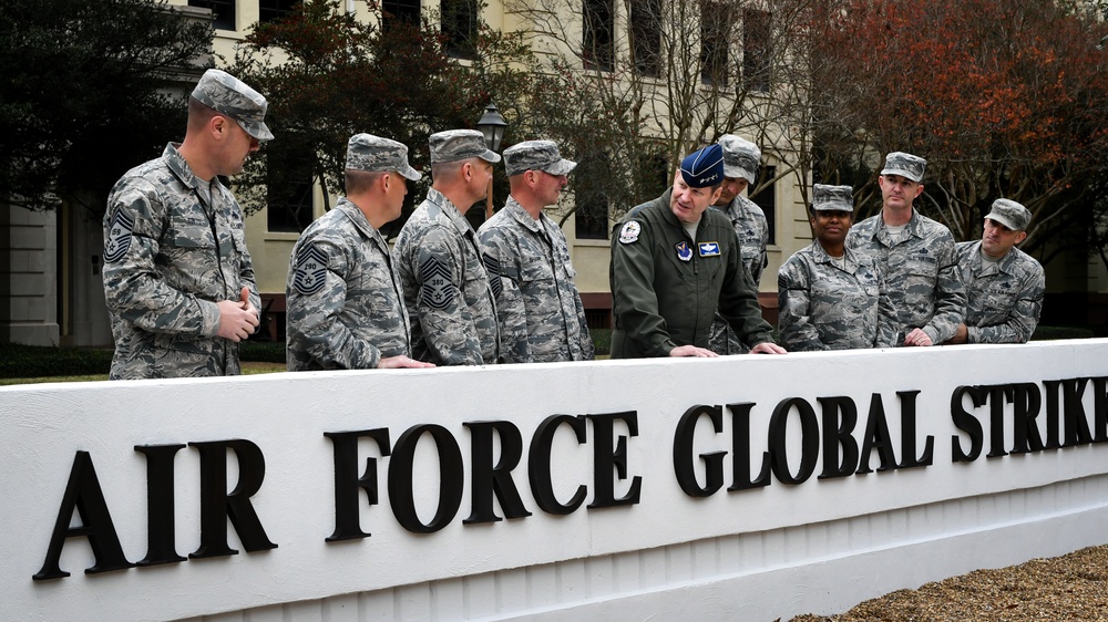 Barksdale leadership congratulates new Chief Master Sgt. selects