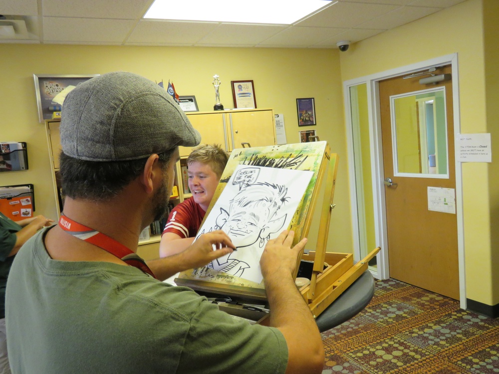 The Doodler visits Fort McCoy