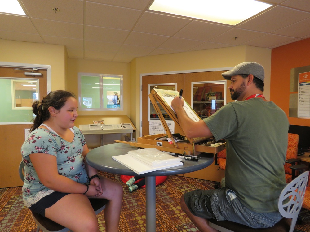 The Doodler visits Fort McCoy