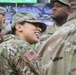 Maryland National Guard Soldiers and Airmen display flag at Baltimore Ravens Game