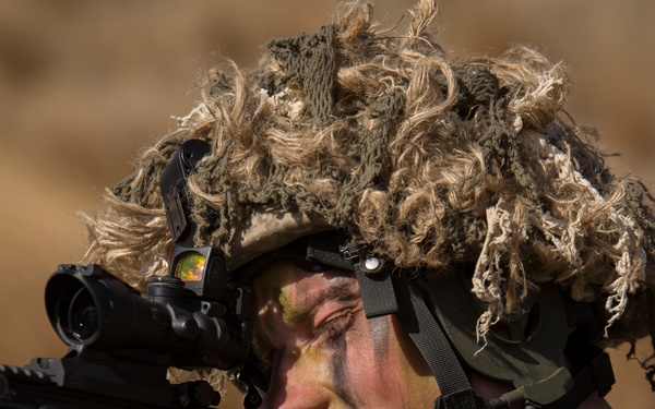 New Zealand soldiers hike through Waiouru Military Camp