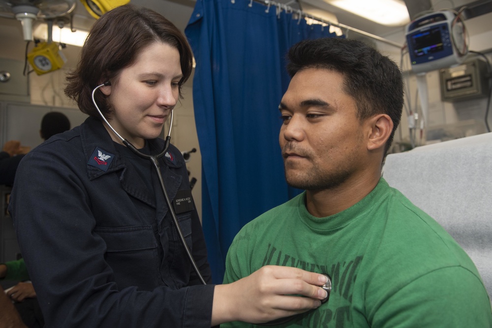 USS Harry S. Truman (CVN 75) sustainment operations.