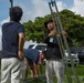 Chatan town residents, USAF participate in typhoon evacuation drill