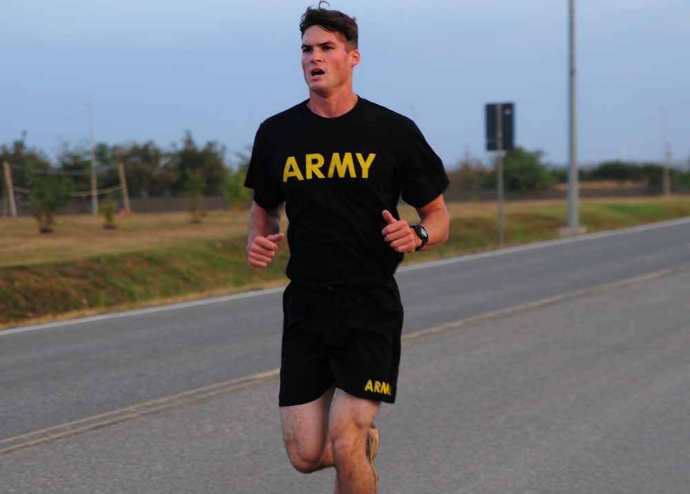 U.S. and NATO Forces Run To Commemorate 9/11