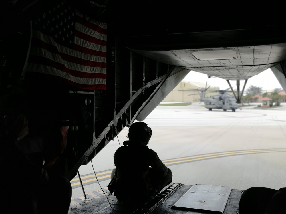 31st MEU HAST inserts, prepares to support local and federal agencies in Guam and the CNMI following Typhoon Mangkhut