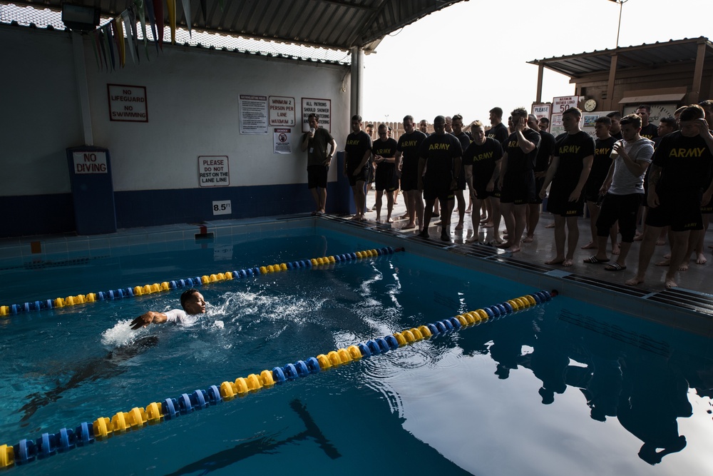 U.S. Army Soldiers Participate in the GAFPB