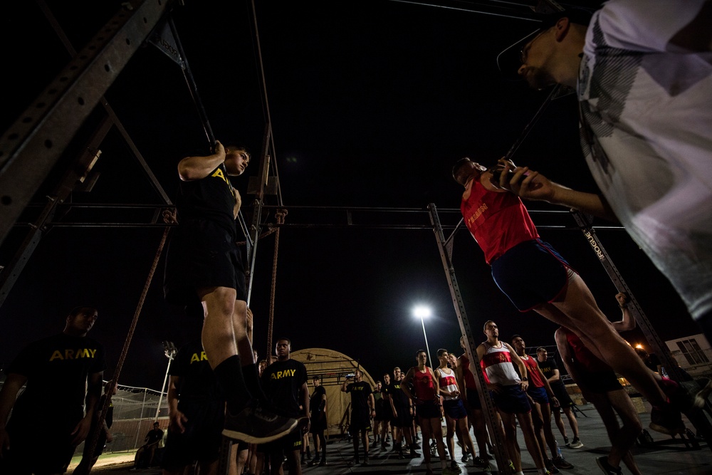 U.S. Army Soldiers Participate in the GAFPB