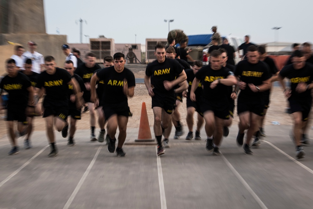 U.S. Army Soldiers Participate in the GAFPB