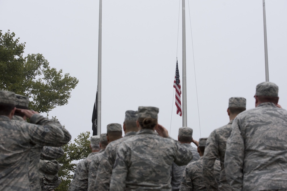 105th AW Airmen hold 9/11 remembrance
