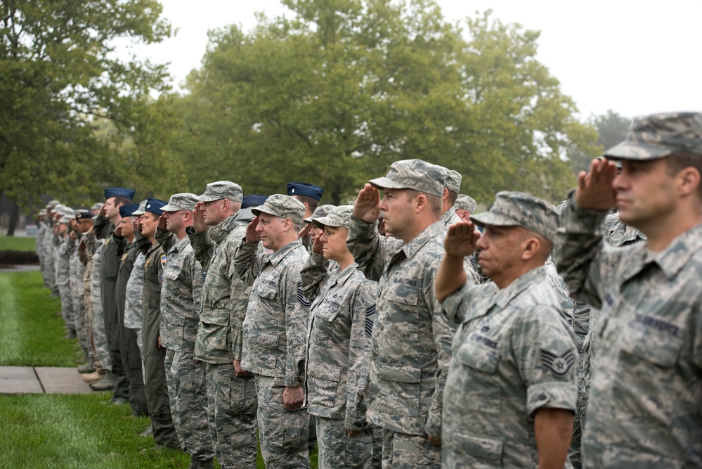 105th AW Airmen hold 9/11 remembrance