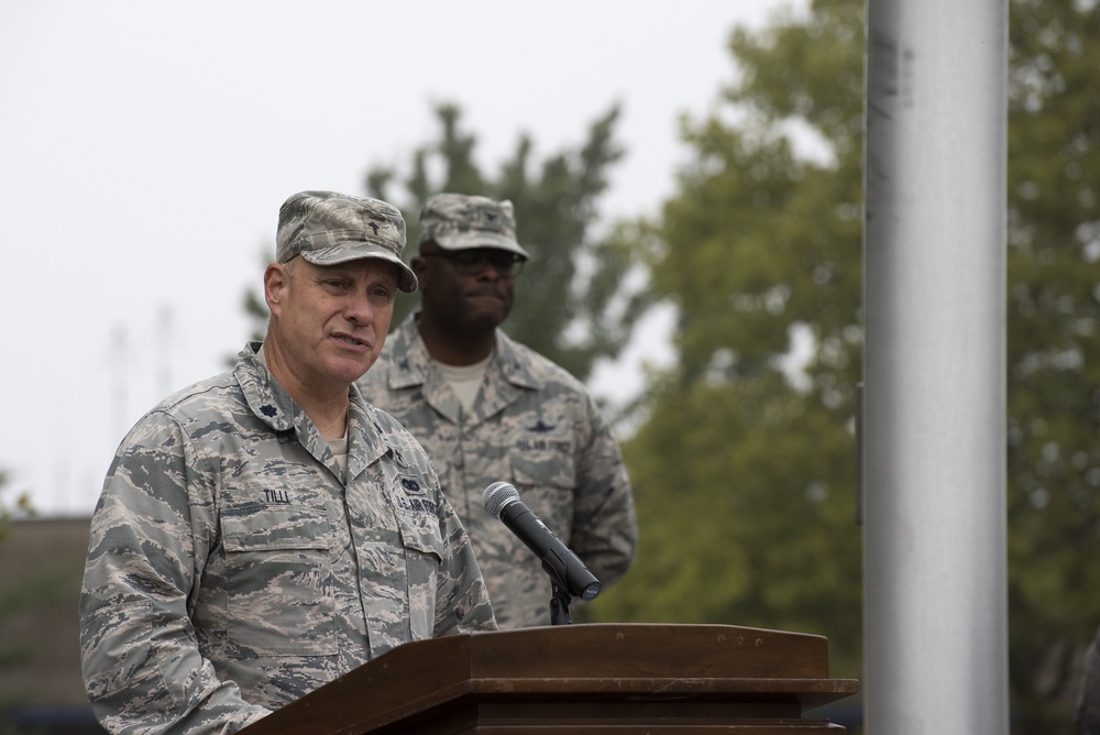 105th AW Airmen hold 9/11 remembrance